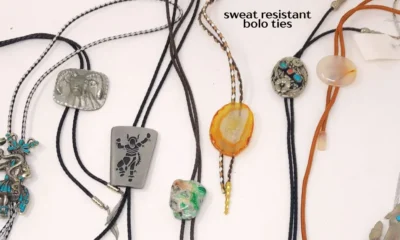 Sweat Resistant Bolo Ties